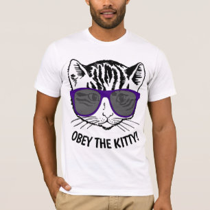 GEBEN SIE DIE KÜSTE! Funny CAT T - Shirt