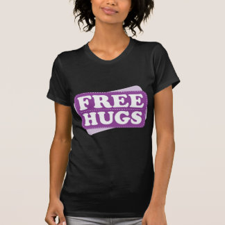 Geben Sie die lila Umarmungen - frei T-Shirt