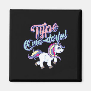 Geben Sie ein derful Cool Unicorn Diabetic Fun Gif Magnet