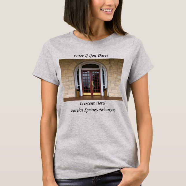 Geben Sie ein, wenn Sie es wagen, T - Shirt einzug (Vorderseite)