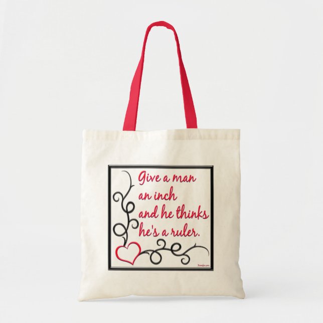 Geben Sie ein Zoll-Taschen Tragetasche (Vorne)