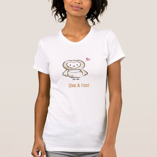 Geben Sie einen Schrei T-Shirt (Vorderseite)