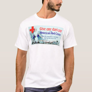 Geben Sie einen Tageslohn für das Rote Kreuz (US00 T-Shirt