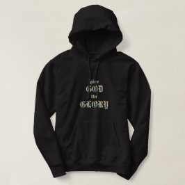 Geben Sie Gott den Ruhm zu rechtfertigen Black Hoo Hoodie