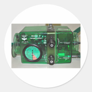 GEBEN SIE IHNEN DEN VOR - VENTILATOR RUNDER AUFKLEBER