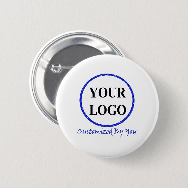 GEBEN SIE IHR LOGO HIER EIN, WENN SIE SICH ANSCHLI BUTTON (Vorne & Hinten)