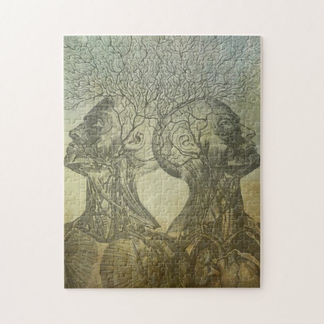 Geben Sie Ihr Sinnespuzzlespiel frei Puzzle (Vertikal)