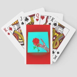 Geben Sie ihren Blume Spielkarten