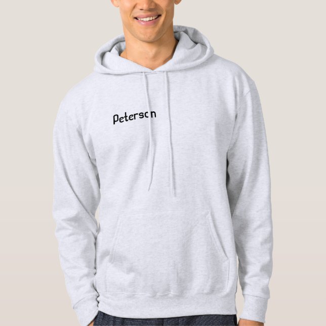 Geben Sie Ihren Namen an Hoodie (Vorderseite)