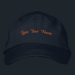Geben Sie Ihren Namen benutzerdefinierten Text ged Bestickte Baseballkappe<br><div class="desc">Eine Navy Alternative Apparel Basic Adjustable Cap mit individuellem besticktem Text. Der Hut bietet: "Type Your Name"-Text,  bestickt in hochwertiger Stickerei,  klassische verstellbare Passform,  Komfort für alle Kopfgrößen,  Premium-Baumwollmischung für Langlebigkeit und Atmungsaktivität,  Perfekt für Personalisierung,  Gafting oder Alltagskleidung!</div>