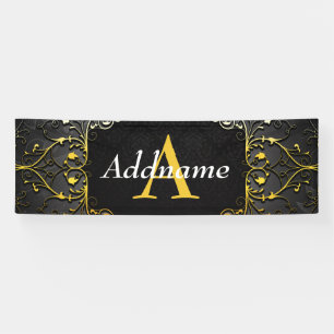 Geben Sie Ihren Namen und den ersten Banner