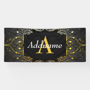 Geben Sie Ihren Namen und den ersten Banner