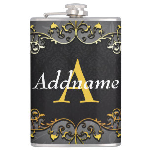 Geben Sie Ihren Namen und den ersten Flachmann