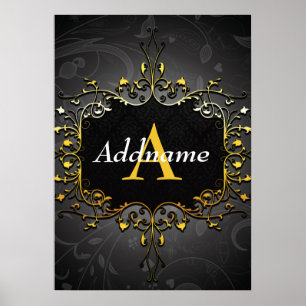 Geben Sie Ihren Namen und den ersten Poster