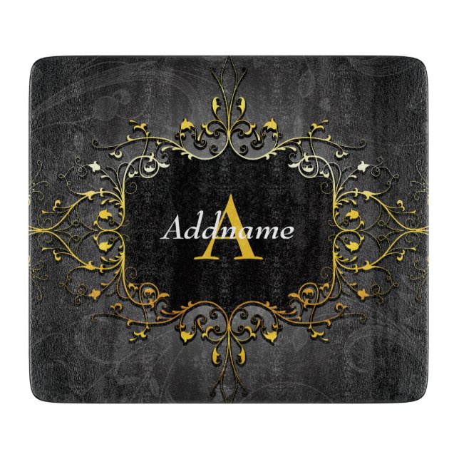 Geben Sie Ihren Namen und den ersten Schneidebrett (Vorderseite)