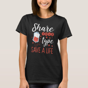 Geben Sie Ihren Typ frei, Rett einen "Life Backpri T-Shirt