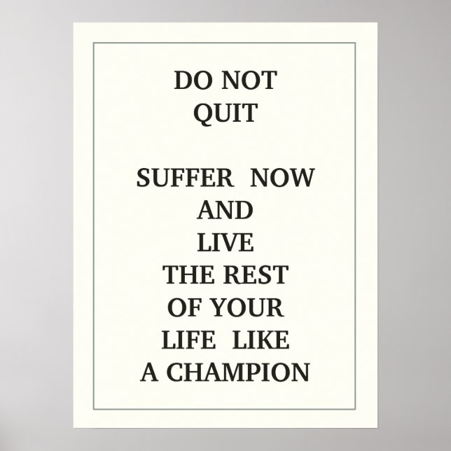 GEBEN SIE JETZT NICHT AUS UND LEBEN SIE DIE ERHOLU POSTER (Vorne)