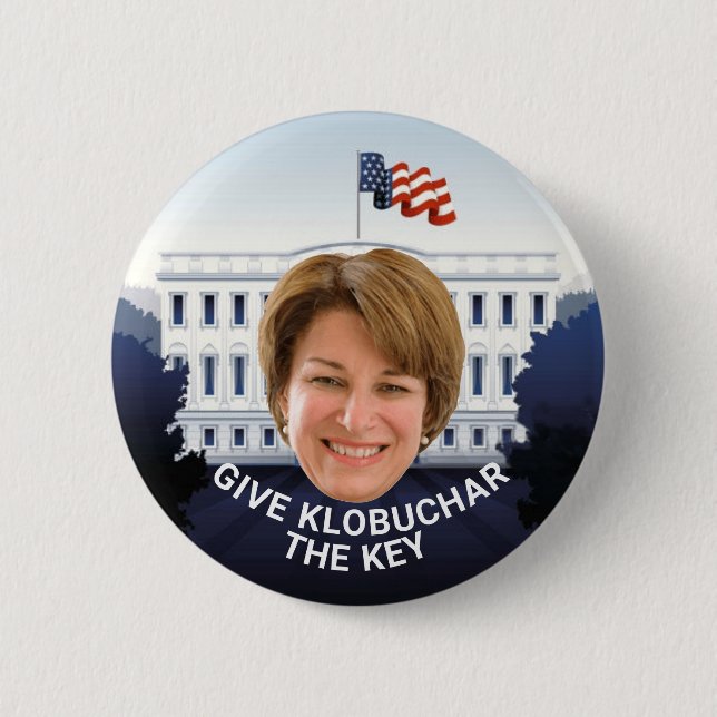Geben Sie Klobuchar den Schlüssel Button (Vorderseite)