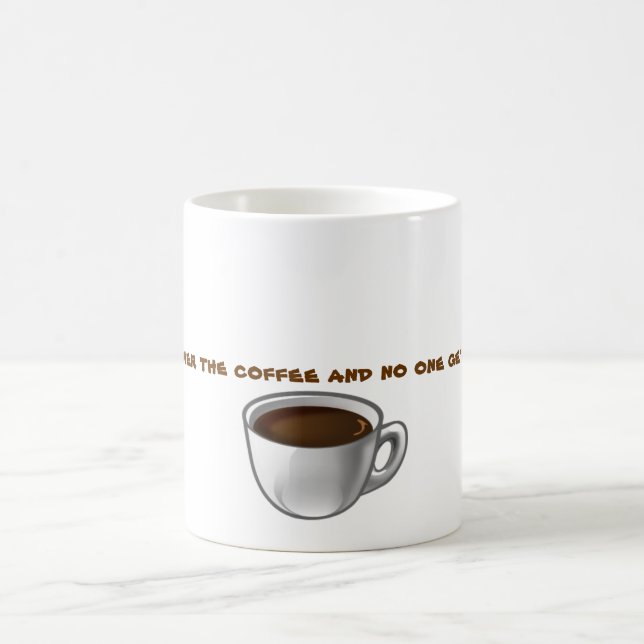 geben Sie mir den Kaffee… Tasse (Mittel)