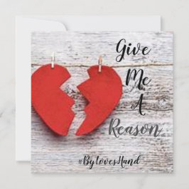 Geben Sie mir eine Flachkarte (blau) Karte