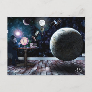 Geben Sie mir etwas Platz (Postkarte) Postkarte