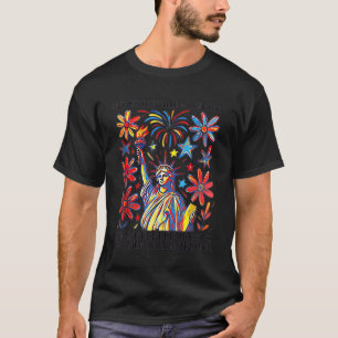 Geben Sie mir Ihre müde Ihre arme Statue der Freih T-Shirt
