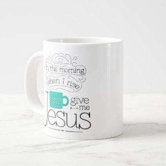 Geben Sie mir Jesus-Kaffee-Tasse Jumbo-Tasse