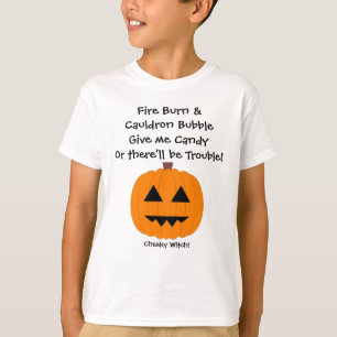 Geben Sie mir Süßigkeit - Kinder Halloween-T-Shi T-Shirt