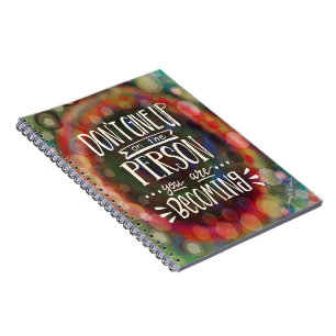 Geben Sie nicht auf, Sie zu ermutigen Hübsch Trend Notizblock