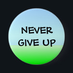 GEBEN SIE NIE AUF BUTTON<br><div class="desc">GEBEN Sie NIE Knopf/Button von MEINER ORIGINALVORLAGE bei Zazzle.com auf.</div>