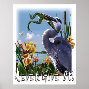 Geben Sie nie auf! Poster