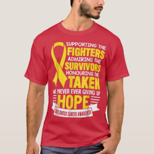 Geben Sie niemals auf und hoffen Sie, dass das Bew T-Shirt