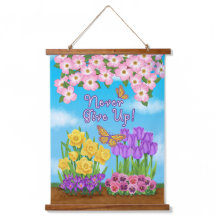 Geben Sie niemals die Tapisserie aus Holz auf.