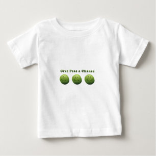 Geben Sie Peas Chance Baby T-shirt