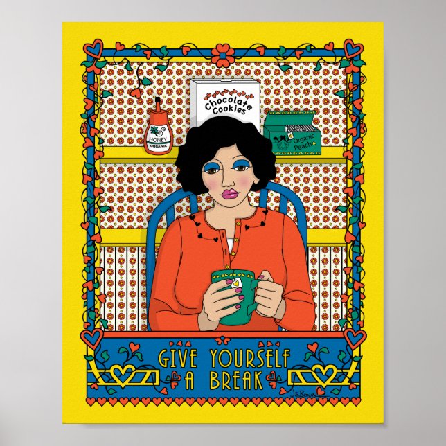 Geben Sie sich ein Break_B_8x10 Poster (Vorne)