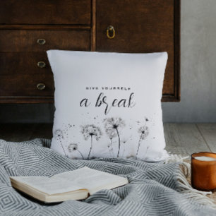 Geben Sie sich einen knackigen Watercolor-Leuchter Kissen