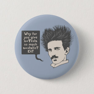 Geben Sie Tesla Static Button