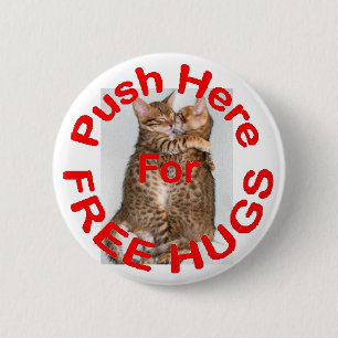 Geben Sie Umarmungen frei Button