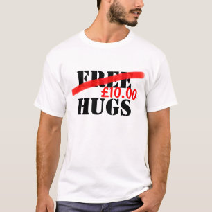 Geben Sie Umarmungen frei (kundengerechten Preis) T-Shirt