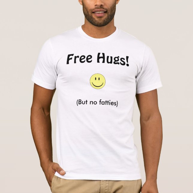 Geben Sie Umarmungen frei T-Shirt (Vorderseite)