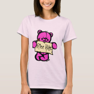 Geben Sie Umarmungen Girly T frei T-Shirt