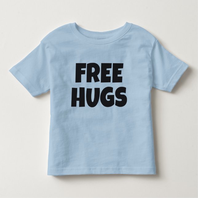 Geben Sie Umarmungs-Kleinkind-Geldstrafe-Jersey-T Kleinkind T-shirt (Vorderseite)