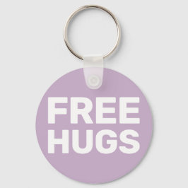 Geben Sie Umarmungs-Knopf Keychain frei Schlüsselanhänger