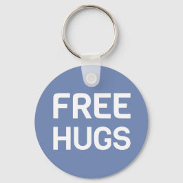 Geben Sie Umarmungs-Knopf Keychain frei Schlüsselanhänger