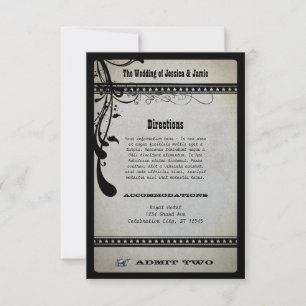 Geben Sie zwei Vintage Showbill UAWG Enclosure Car Einladung