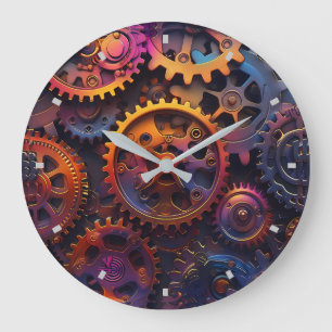 Geber-Wall-Uhr Große Wanduhr