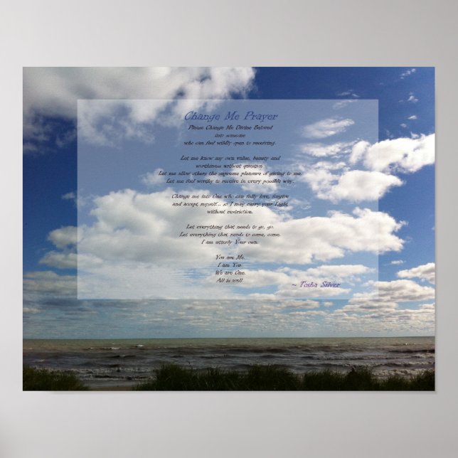 Gebet ändern poster (Vorne)