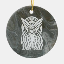 Gebet Angel Keramik Ornament