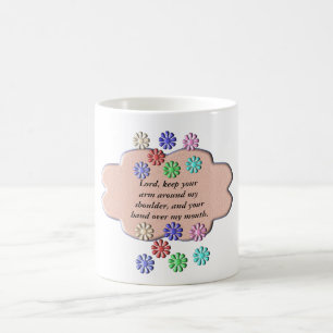 Gebet - der Herr hilft mir Kaffeetasse