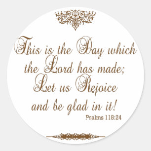 Gebet des Dankes für Sieg-Gewohnheits-Aufkleber Runder Aufkleber